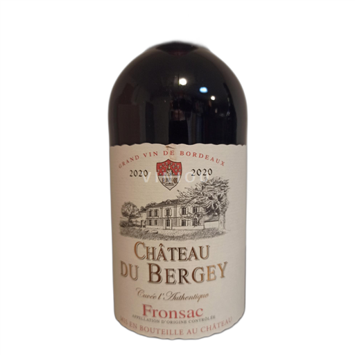 Bordéus Fronsac Château du Bergey L’Authentique 2020