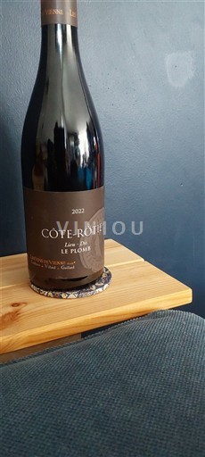 Rhônen laakso Côte-rôtie Vienne Lieu-Dit Le Plomb 2022