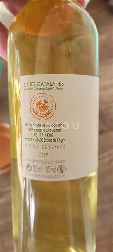 Languedoc a Roussillon Katalánská pobreží Domaine Paquemal Elise 2019