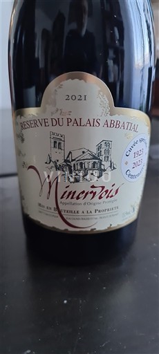 Langvedok Minervois Réserve du Palais Abbatial 2021