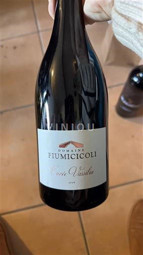 Corse Sartène Domaine Fiumicicoli Vassilia 2020
