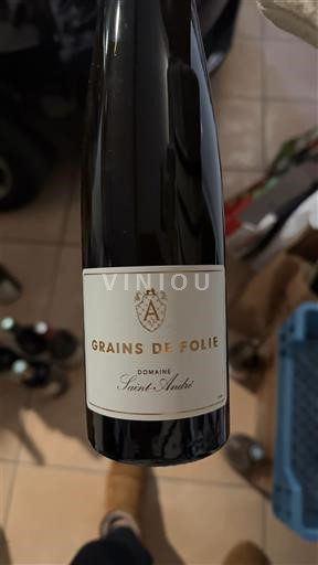 Alsácia Domaine Saint-André Grains de Folie 2023