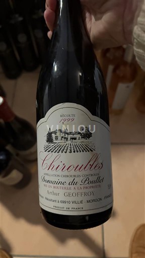 Beaujolais Chiroubles Domaine Poulet 1999