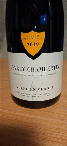Bourgondië Gevrey-Chambertin Aurélien Verdet 2019