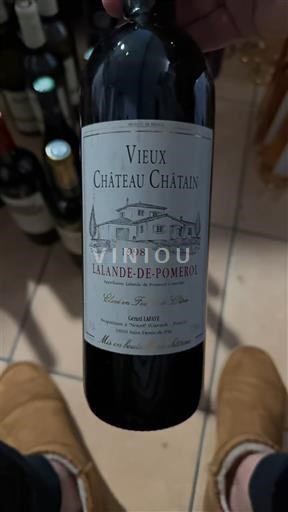 Bordeaux Lalande-de-Pomerol Château Vieux Château Châtain 1998