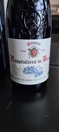 Rhône-dalen Côtes-du-Rhône-Villages Bonpas Hospitaliers de Bonpas Ikke årgangsbestemt