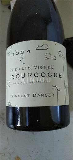 Bourgondië Bourgogne Vincent Dancer Vieilles Vignes 2004
