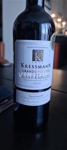Bordeaux Saint-Émilion Kressmann Grande Réserve 2019