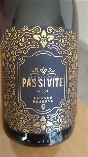 Langvedok Languedoc Pas Si Vite Grande Réserve G.S.M. Neleten.