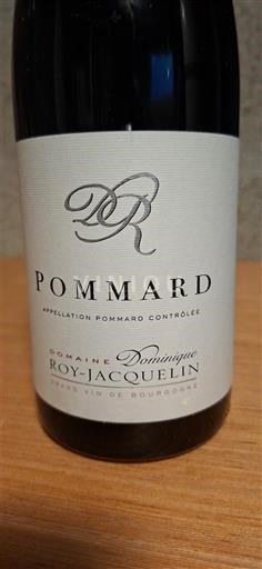 Bourgogne Pommard Domaine Dominique Roy-Jacquelin 2015