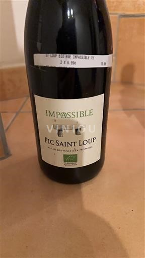 Langvedok Pic-saint-loup Impossible 2015