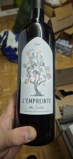 Bordeaux Saint-Émilion L'Empreinte des Falte 2022