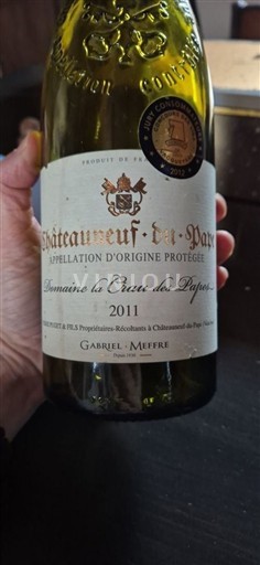 Valle del Ródano Châteauneuf-du-Pape. Domaine La Crau des Papes 2011