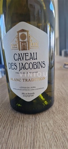 Jura Côtes du Jura Caveau des Jacobins Blanc Tradition 2023