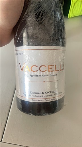 Corse Ajaccio Domaine Vaccelli 2022