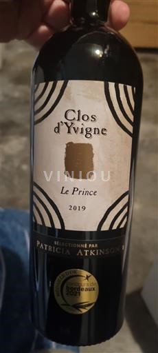 Tây Nam Bergerac Clos d'Yvigne Le Prince 2019