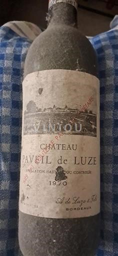 Bordeaux Haut-Médoc Château Paveil de Luze 1970