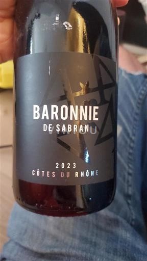 Rhônedalen Côtes du Rhône Baronnie de Sabran 2023