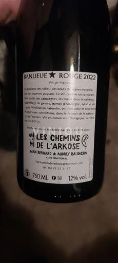 Rhône-dalen Ikke specificeret Les Chemins de L'Arkose Banlieue Rouge 2022