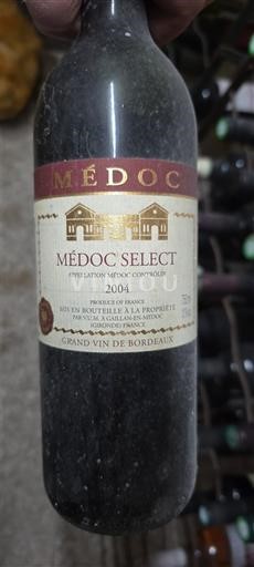 Bordeaux Médoc Médoc Select 2004