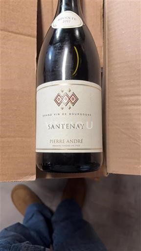 Burgundy Santenay Pierre André 2017