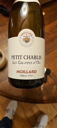 Bourgogne Petit-chablis Moillard Les Grappes d'Or 2024