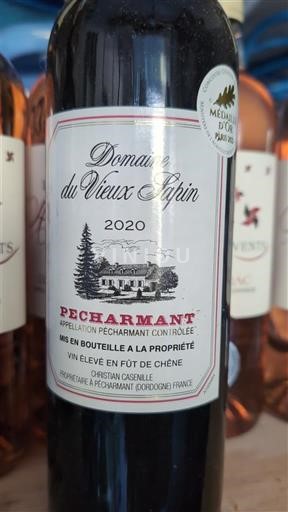Tây Nam Pécharmant Domaine Vieux Sapin 2020