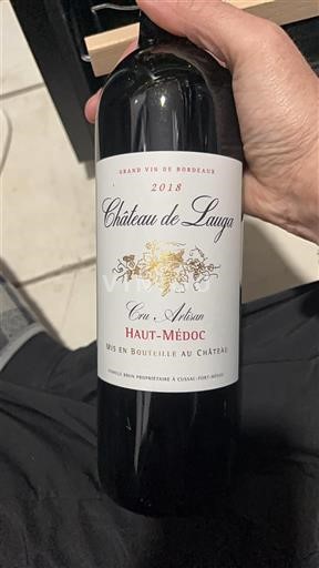 Burdeos Haut-Médoc Château Lauga 2018