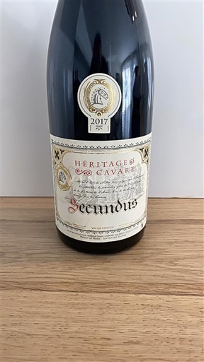 Rhônedalen Côtes du Rhône Héritages de Cavares Secundus 2017