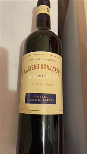 Bordeaux Moulis-en-Médoc Château Brillette 2017