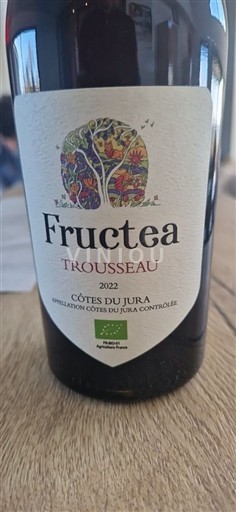 Jura Côtes du Jura Fructea Trousseau 2022
