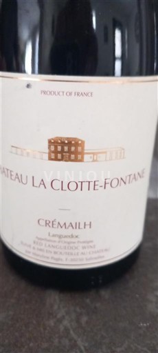 Langvedok Languedoc Château La Clotte-Fontane Crémailh Neleten.
