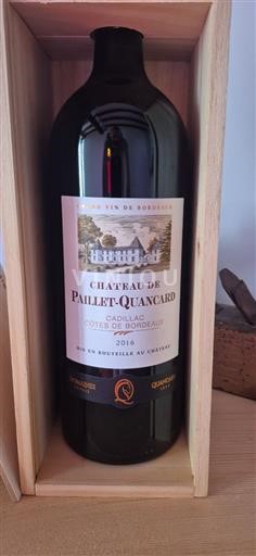 Bordeaux Cadillac-Côtes-de-Bordeaux Château Paillet-Quancard 2016