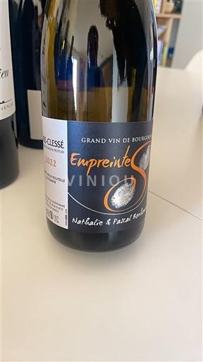 Bourgogne Viré-clessé Nathalie & Pascal Renaud Empreinte 2022