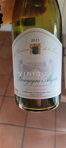 Vini Blanc sec Domaine Les Domaines de la Tourelle 2023 Francia Borgogna Borgogna Aligoté AOC