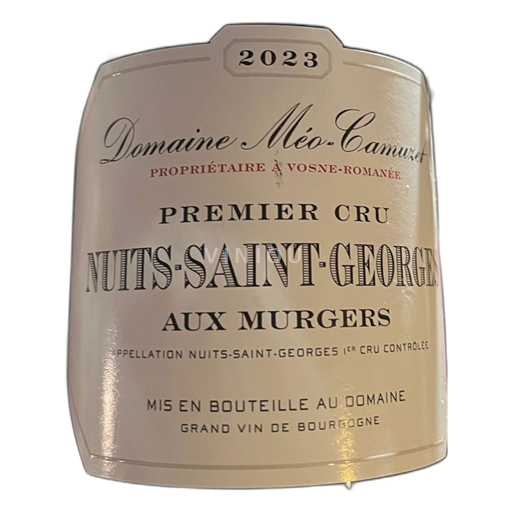 Bourgogne Không được chỉ định Premier Cru Domaine Méo-Camuzet Nuits-Saint-Georges Aux Murgers 2023