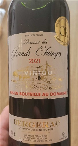 Tây Nam Bergerac Domaine S Grands Champs 2021