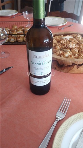 Bordeaux Côtes-de-bourg Château Grand Launay Sélection bio Neleten.