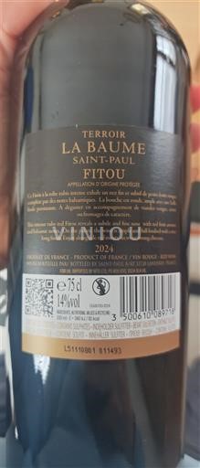 Langvedok Fitou La Baume Saint-Paul Terroir 2024