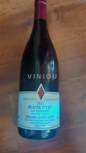 Burgundija Beaune Premier Cru Domaine Lucien Jacob Les Toussaints 2011