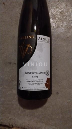 Alsace Gewurztraminer Vierling 2021