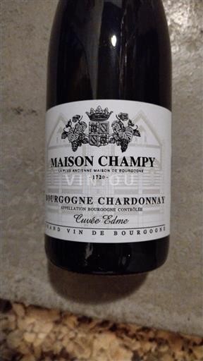 Bourgogne Bourgogne Chardonnay Maison Champy Edme 2022