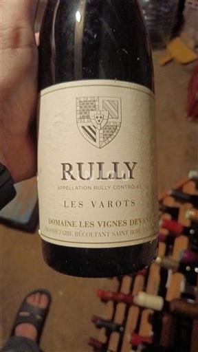 Borgogna Rully Domaine Les Vignes Devant Les Varots 2019