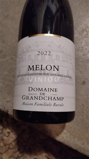 Itä-Suomen alueet Sainte-Marie-la-Blanche Domaine Grandchamp Melon 2022