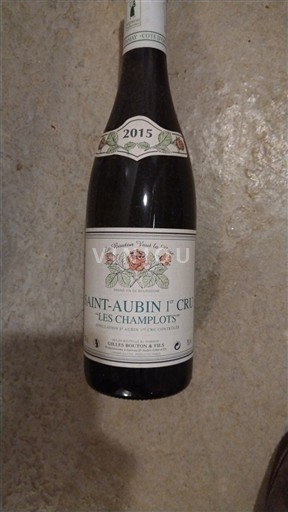 Bourgogne Saint-Aubin Premier Cru Gilles Bouton & Fils Les Champlots 2015
