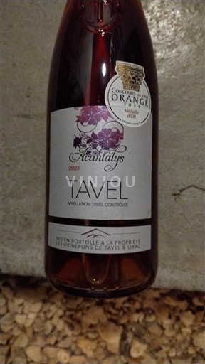 Thung lũng Rhône Tavel Acantalys 2023