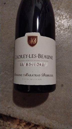 Burgundsko Chorey-lès-Beaune Domaine Maratray-Dubreuil Les Bons Ores 2020