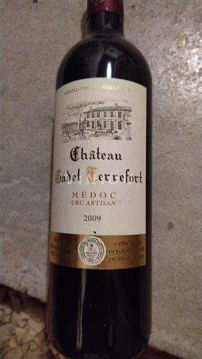 Bordeaux Médoc Château Gadet Terrefort 2009