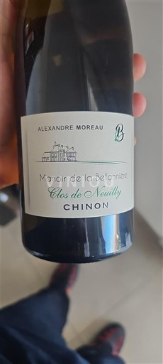 Loire Valley Chinon Manoir de la Bellonnière Clos de Neuilly 2023