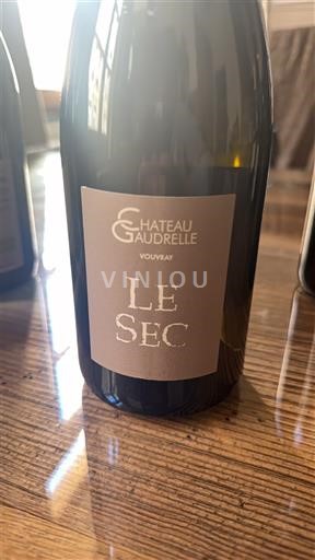 Loiredalen Vouvray Château Gaudrelle Le Sec 2023